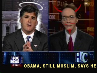 God Hannity & Devil Colmes