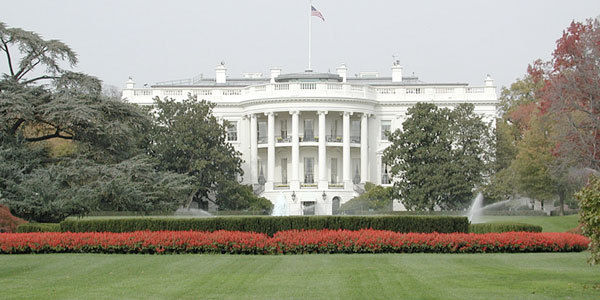 white house. A house built by slaves…