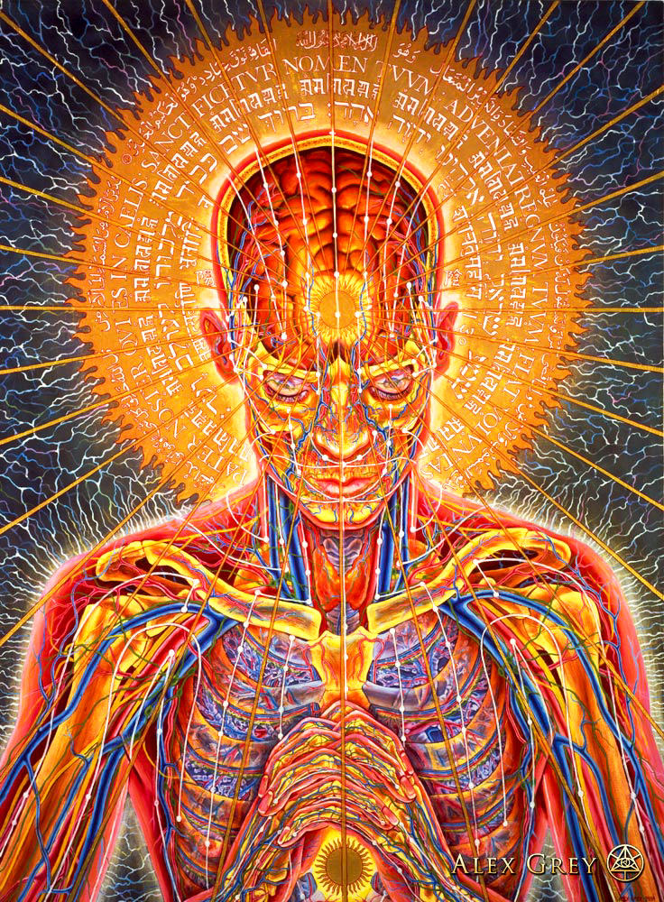 Alex Grey Praying The Love Need