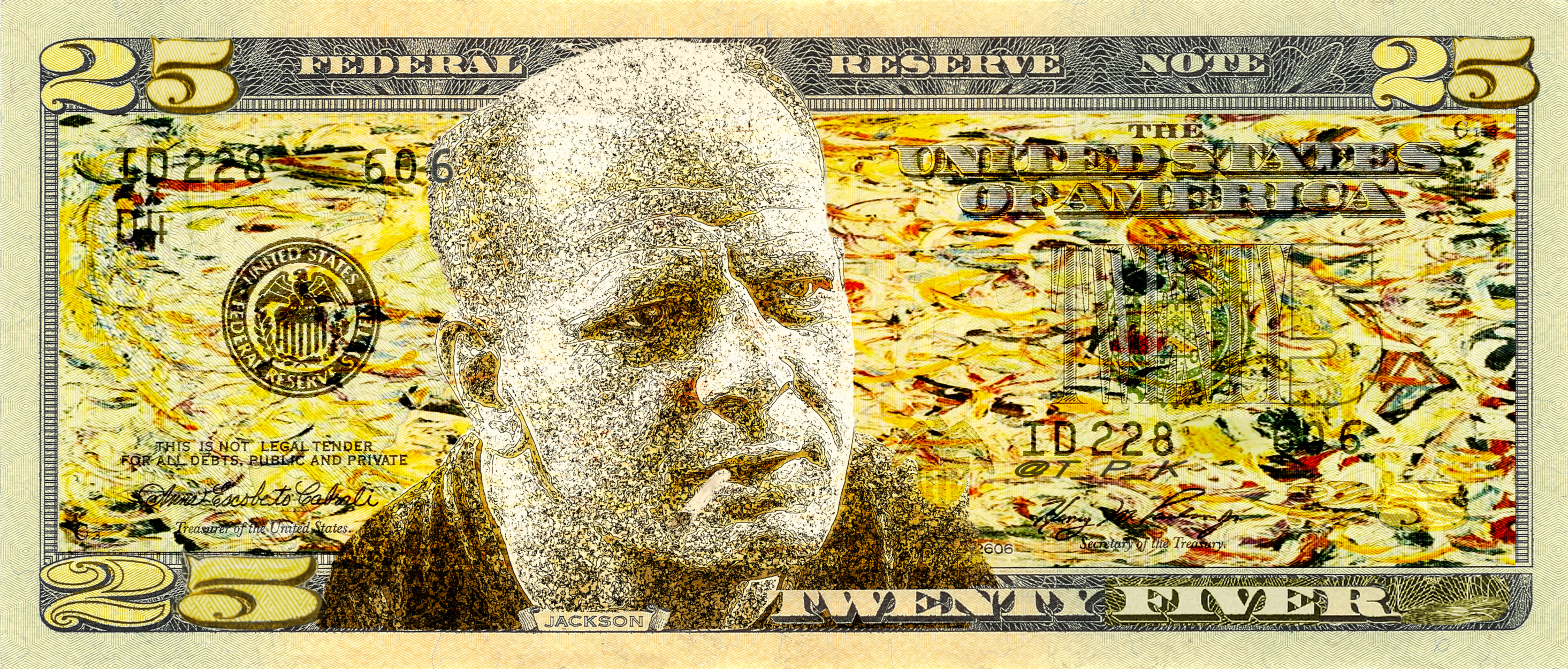 Money Talks: Jackson Pollock 25er Money Talks: Jackson Pollock 25er