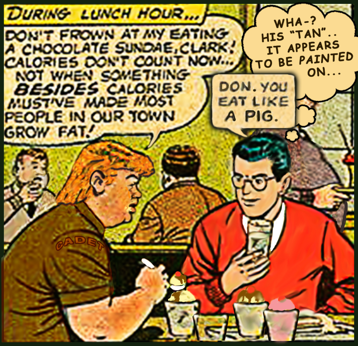 Teen Trump & Clark Kent Teen Trump & Clark Kent