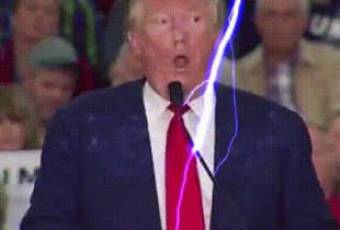 Donald TRUMP LIGHTNING